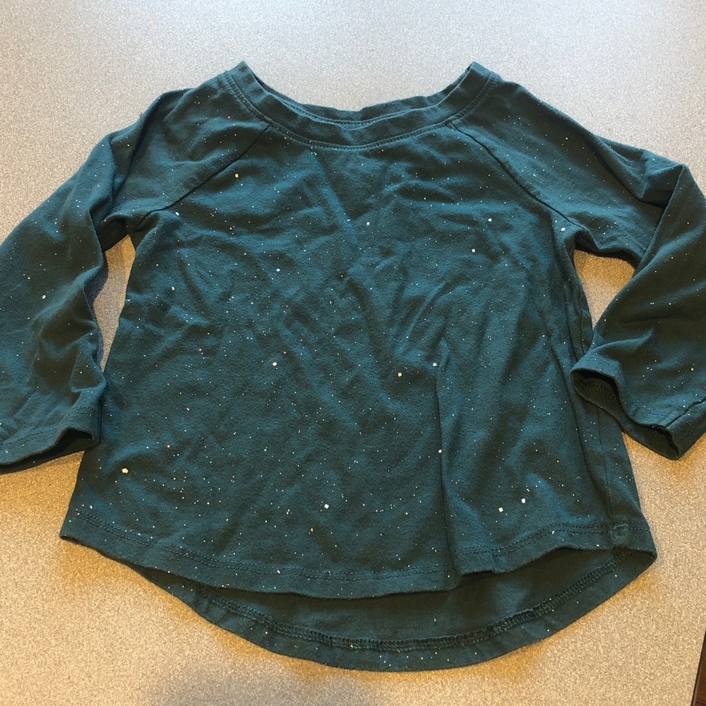 Cat & Jack Teal Long Sleeve Top